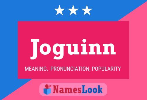 Joguinn Name Poster