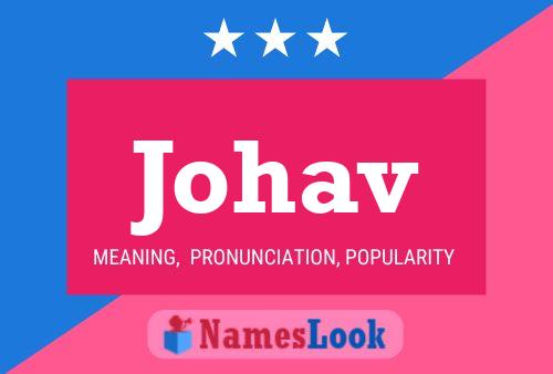 Johav Name Poster