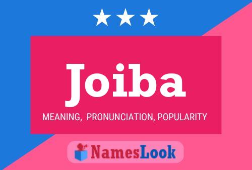 Joiba Name Poster