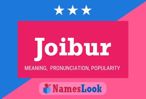 Joibur Name Poster