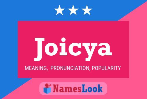 Joicya Name Poster