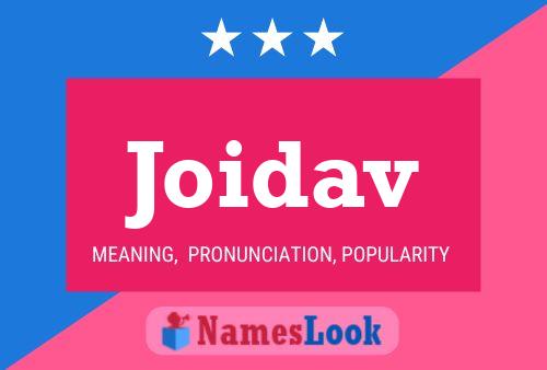 Joidav Name Poster