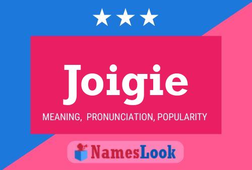 Joigie Name Poster