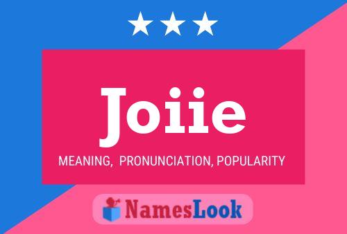 Joiie Name Poster