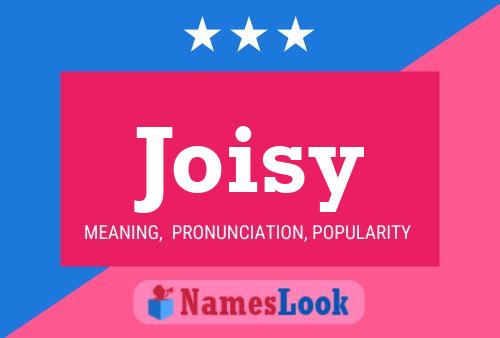 Joisy Name Poster