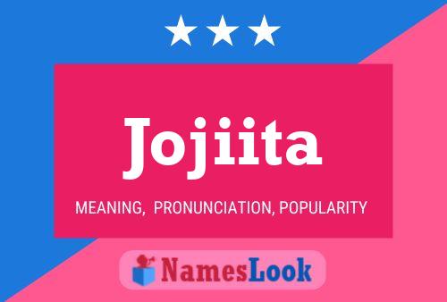 Jojiita Name Poster