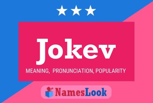 Jokev Name Poster