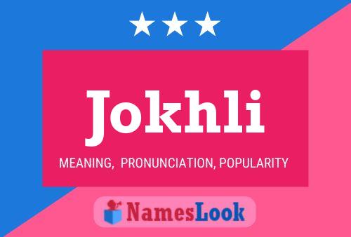 Jokhli Name Poster