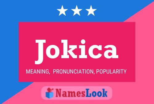 Jokica Name Poster