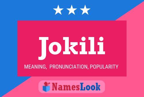 Jokili Name Poster