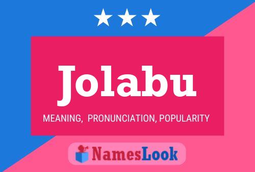 Jolabu Name Poster