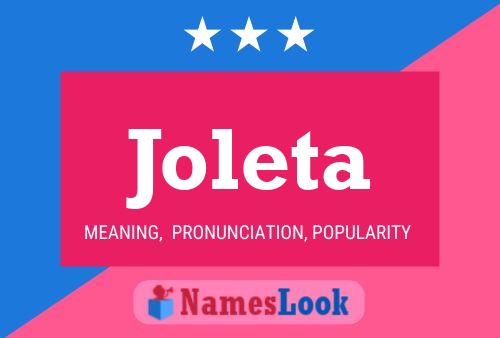 Joleta Name Poster