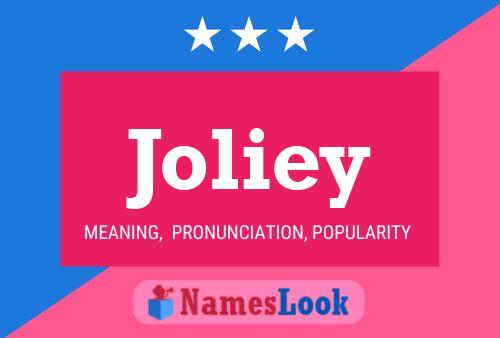 Joliey Name Poster