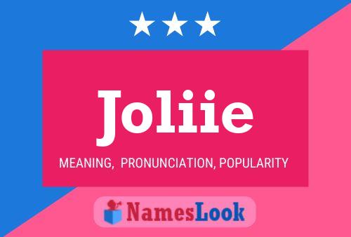 Joliie Name Poster