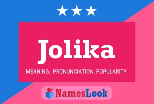 Jolika Name Poster