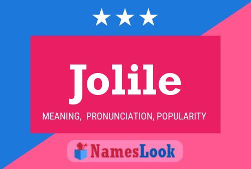 Jolile Name Poster