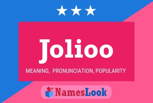 Jolioo Name Poster