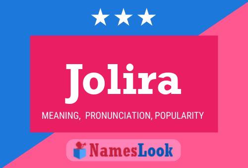 Jolira Name Poster