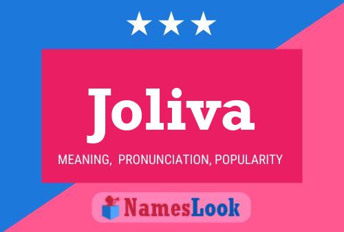 Joliva Name Poster