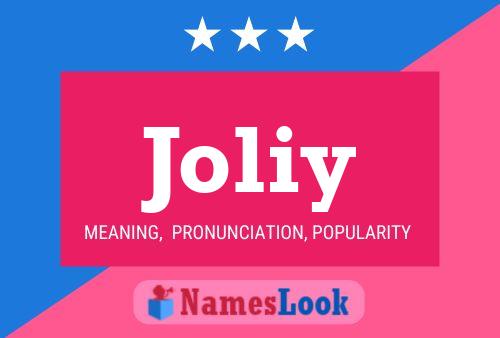 Joliy Name Poster