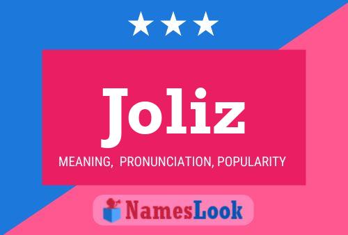 Joliz Name Poster