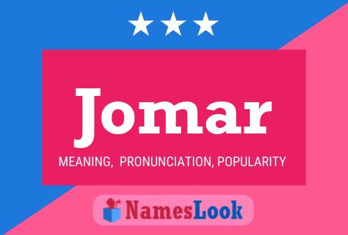 Jomar Name Poster