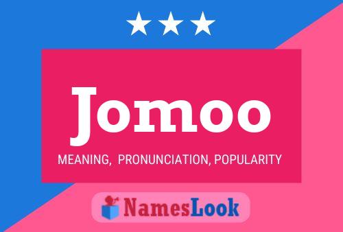 Jomoo Name Poster