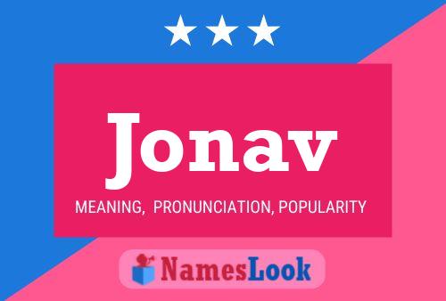 Jonav Name Poster