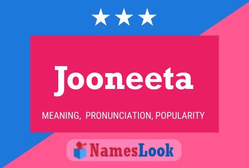 Jooneeta Name Poster