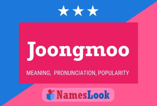 Joongmoo Name Poster