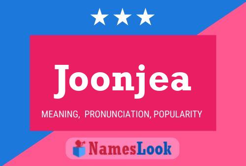 Joonjea Name Poster