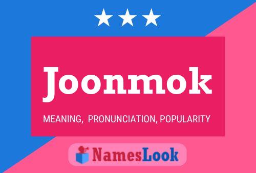 Joonmok Name Poster