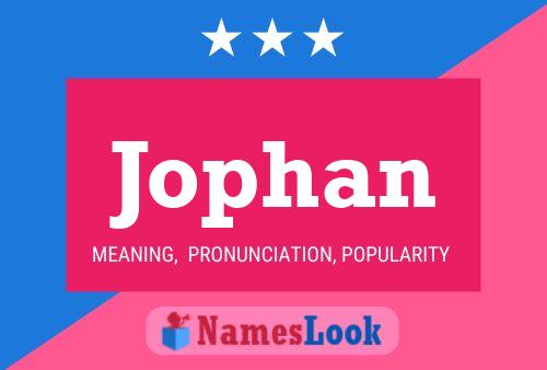 Jophan Name Poster