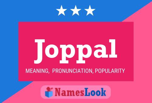 Joppal Name Poster