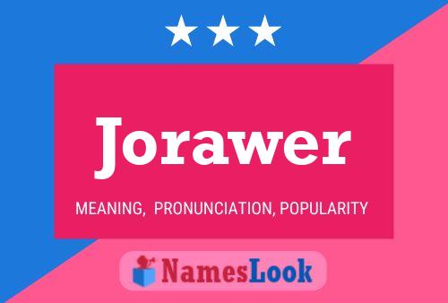 Jorawer Name Poster