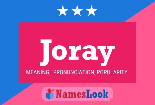 Joray Name Poster