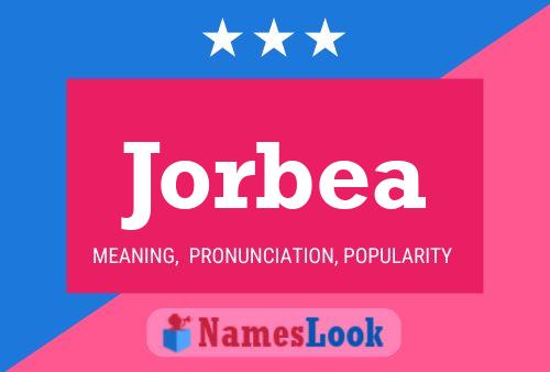 Jorbea Name Poster