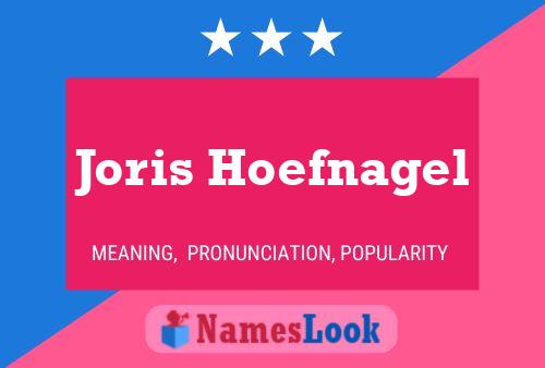 Joris Hoefnagel Name Poster