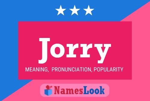 Jorry Name Poster