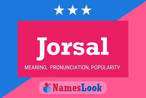 Jorsal Name Poster