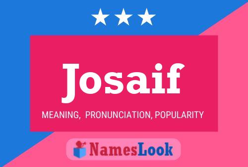 Josaif Name Poster