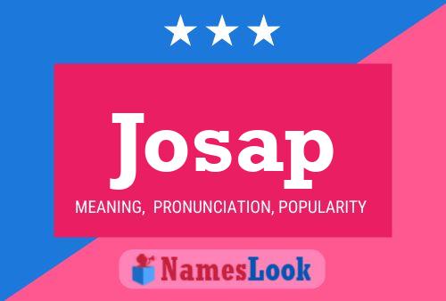 Josap Name Poster