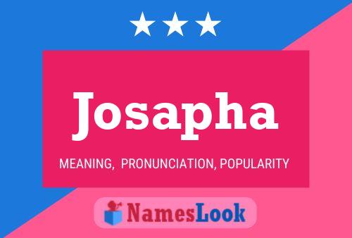 Josapha Name Poster