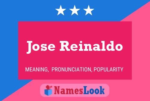 Jose Reinaldo Name Poster