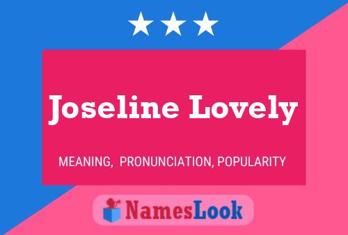 Joseline Lovely Name Poster