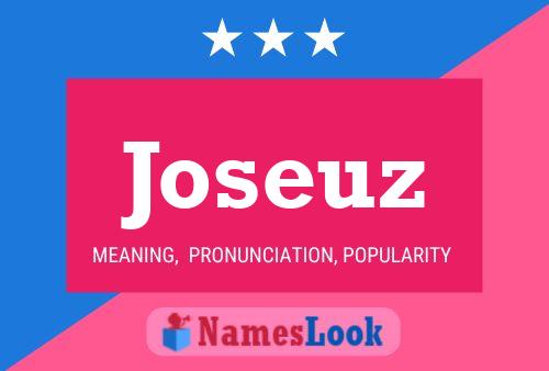 Joseuz Name Poster