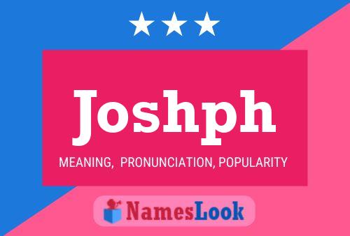 Joshph Name Poster