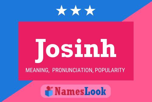 Josinh Name Poster