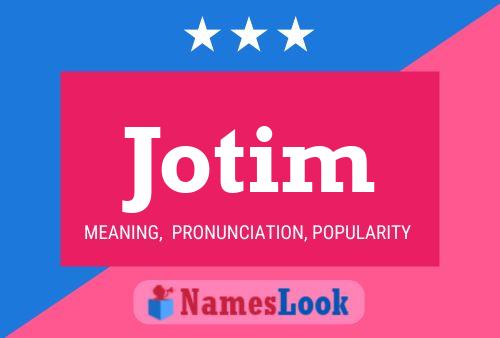 Jotim Name Poster