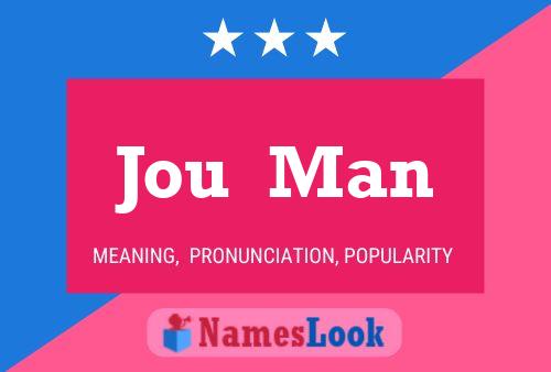 Jou  Man Name Poster